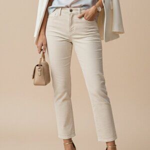 L’AGENCE Oriana High Rise Straight Corduroy Pants 24